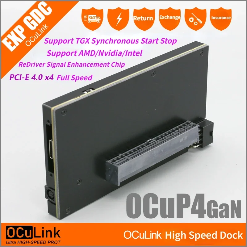 OCuP4GaN OCuLink GPU Dock Case - External Gpu Dock Pcie 4.0 Oculink review and price