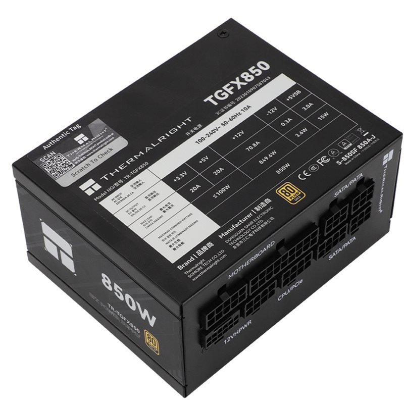 Thermalright TR-TGFX850 SFX Go - Sfx Power Supply 850W Gold review and price