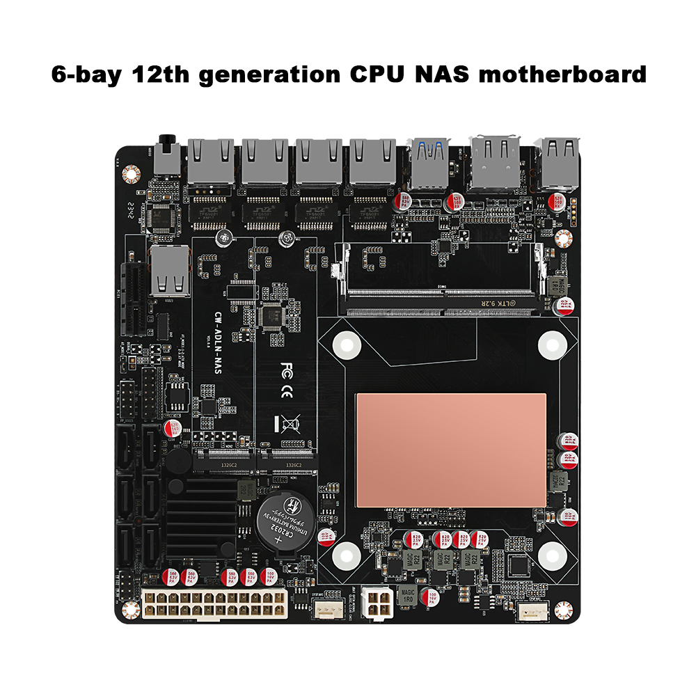 N100/N150 6 Bays NAS Motherboa - Nas Motherboard N100 6 Sata review and price