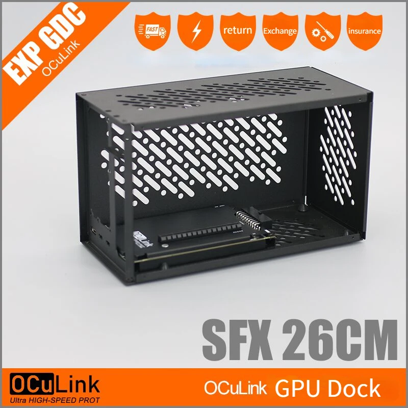 Aluminum Case OCuP4v2 OCuLink  - External Gpu Dock Pcie 4.0 Oculink review and price