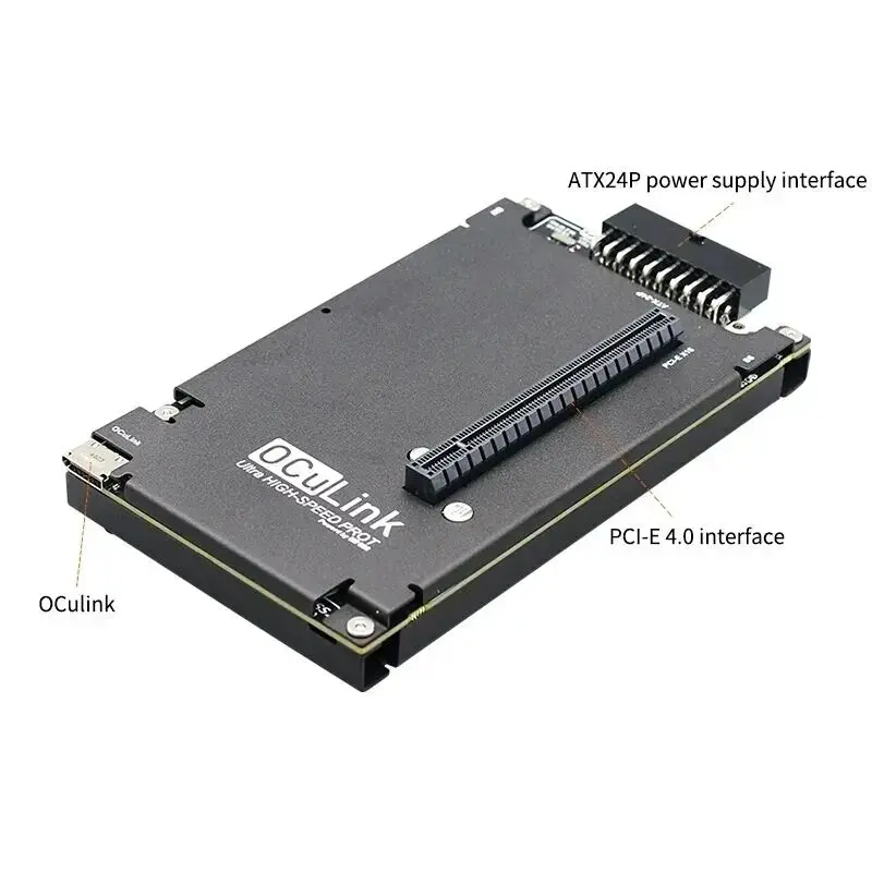 OCuP4V2 OCuLink GPU Dock w ReD - External Gpu Dock Pcie 4.0 Oculink review and price