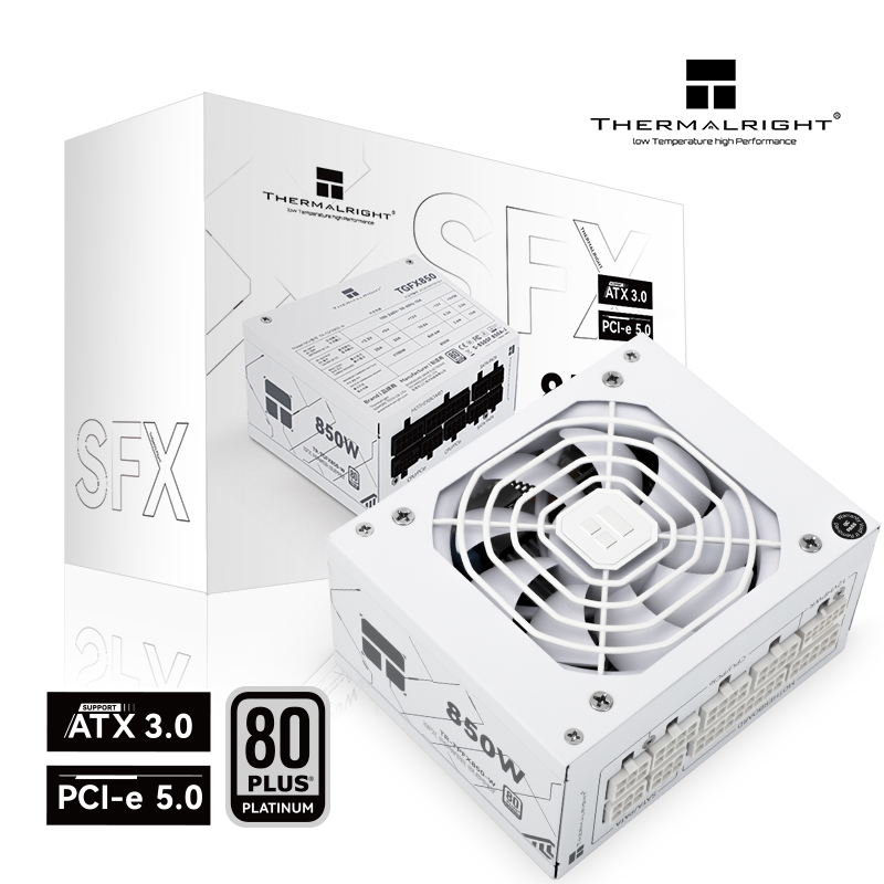 Thermalright TR-TPFX850-W Whit - Sfx Power Supply 850W Gold review and price