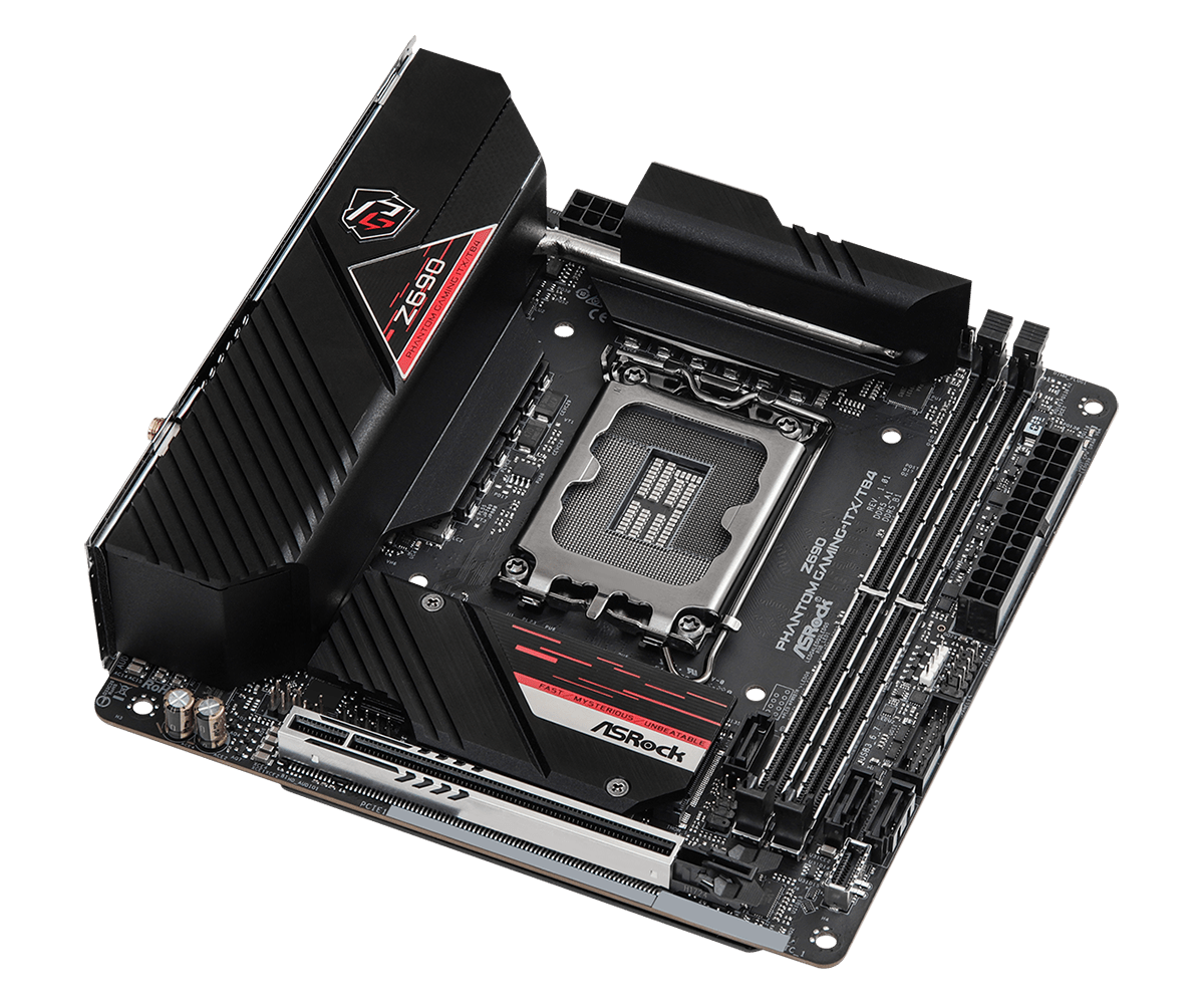 ASROCK Z690 Phantom Gaming-ITX - Lga 1700 Ddr5 Itx Motherboard review and price